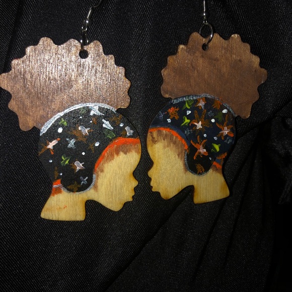 Homemade earrings - Picture 1 of 4